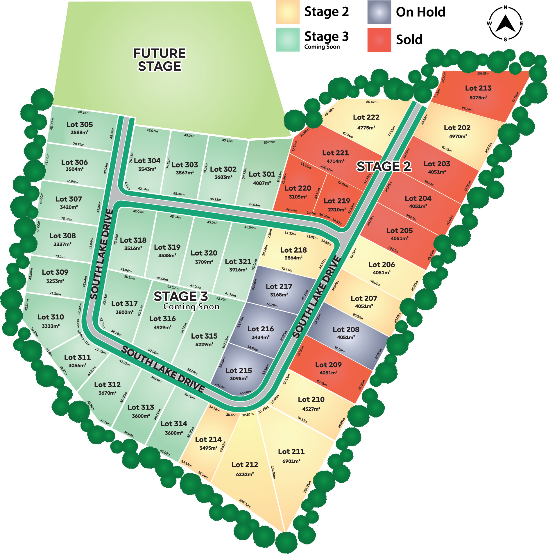 Pelican Shores Subdivision Plan